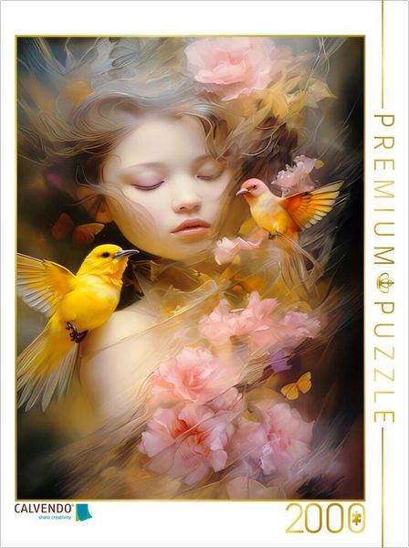 CALVENDO Puzzle Fantasiebild | 2000 Teile Lege-Größe 90x67cm Foto-Puzzle für glückliche Stunden