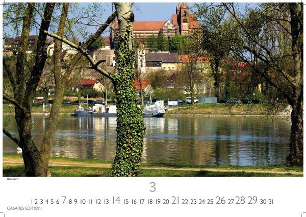 Produktbild: Der Rhein Kalender 2027 &ndash; Wandkalender | Fotokalender Deutschland 50x35cm | mit 12 eindrucksvollen Aufnahmen von Flusslandschaften, Burgen und Weinregionen