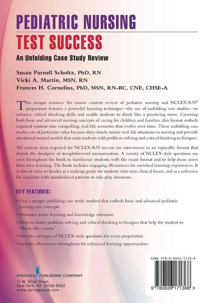 Produktbild: Pediatric Nursing Test Success