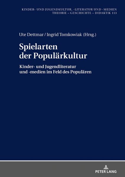 Produktbild: Spielarten der Popul&auml;rkultur