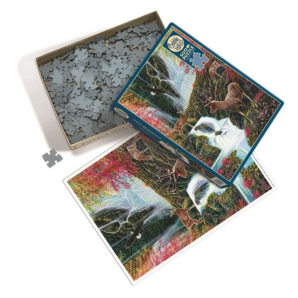 Produktbild: COBBLE HILL PUZZLES - Mystischer Wald 500 Teile