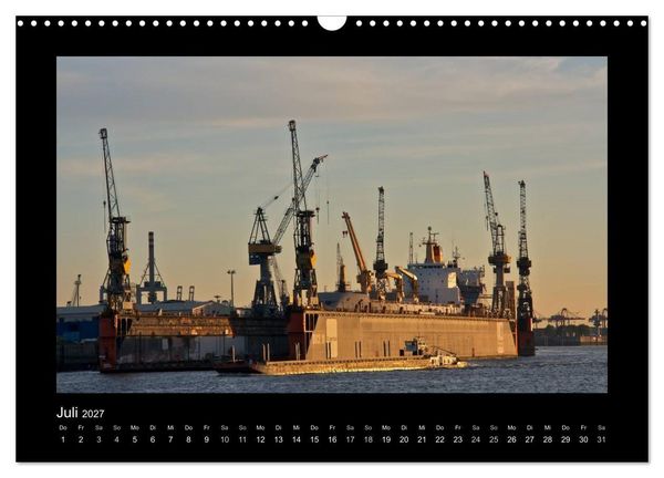 Produktbild: Hamburg - Impressionen (Wandkalender 2027 DIN A3 quer), CALVENDO Monatskalender