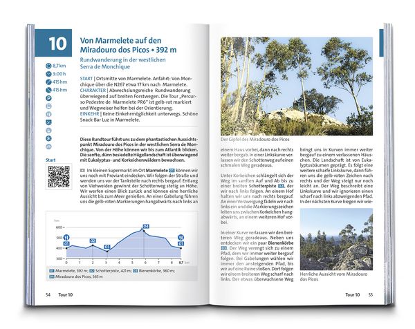 Produktbild: KOMPASS Wanderf&uuml;hrer Algarve mit Fernwanderweg Via Algarviana, 64 Touren / Etappen mit Extra-Tourenkarte