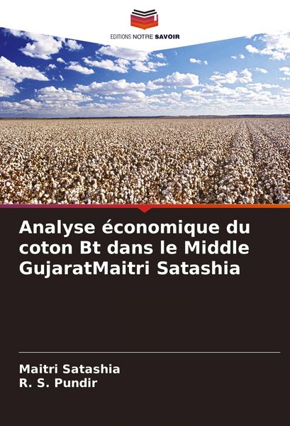 Produktbild: Analyse &eacute;conomique du coton Bt dans le Middle GujaratMaitri Satashia