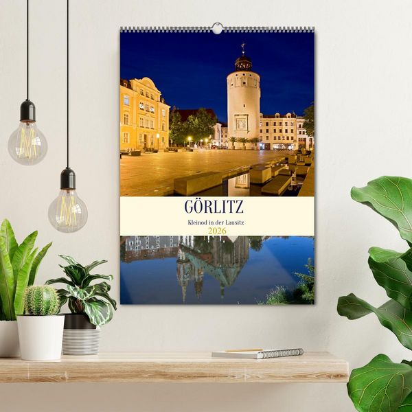 Produktbild: G&Ouml;RLITZ - Kleinod in der Lausitz (Wandkalender 2026 DIN A2 hoch), CALVENDO Monatskalender
