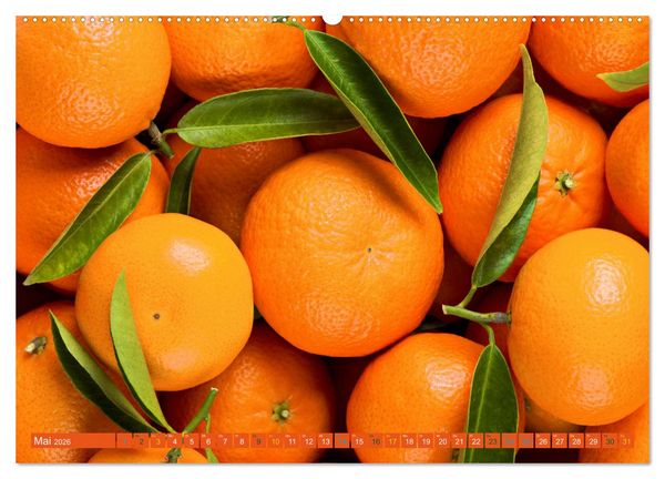 Produktbild: ORANGE - Gem&uuml;se und Obst -Vitaminreich (hochwertiger Premium Wandkalender 2026 DIN A2 quer), Kunstdruck in Hochglanz