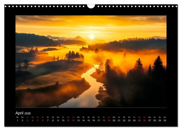 Produktbild: Momente voller Magie (Wandkalender 2026 DIN A3 quer), CALVENDO Monatskalender