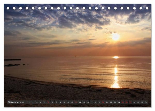Produktbild: Insel Hiddensee (Tischkalender 2026 DIN A5 quer), CALVENDO Monatskalender