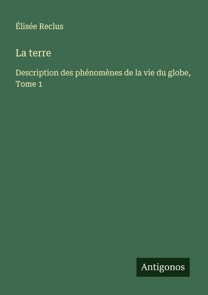 Produktbild: La terre