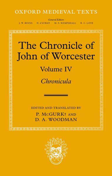 Produktbild: The Chronicle of John of Worcester