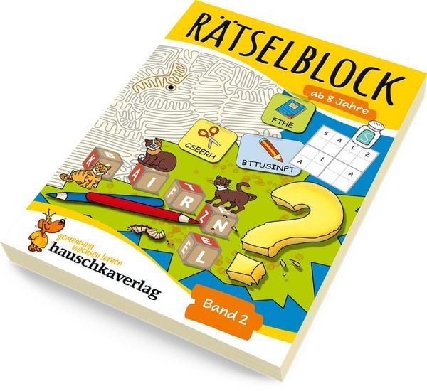 Produktbild: R&auml;tselblock ab 8 Jahre - Band 2