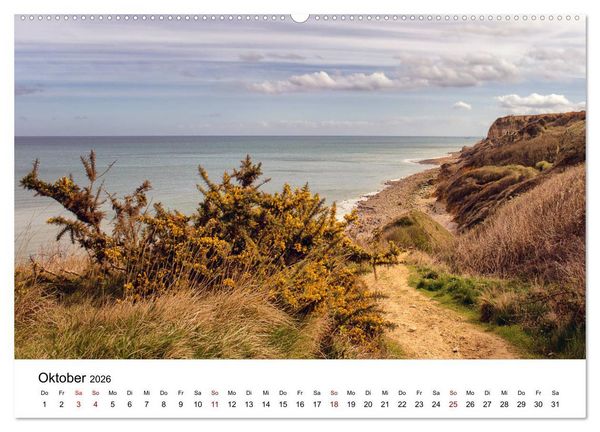 Produktbild: Normandie - Land am Meer (Wandkalender 2026 DIN A2 quer), CALVENDO Monatskalender