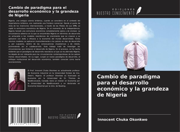 Produktbild: Cambio de paradigma para el desarrollo econ&oacute;mico y la grandeza de Nigeria