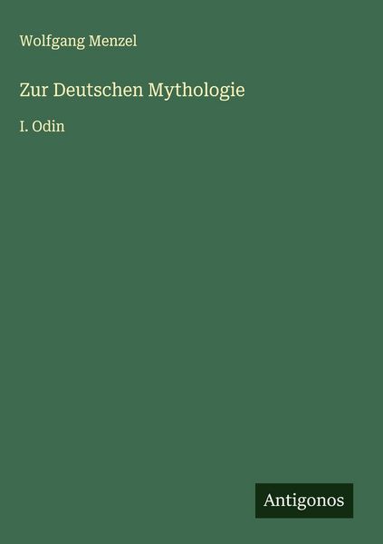 Produktbild: Zur Deutschen Mythologie