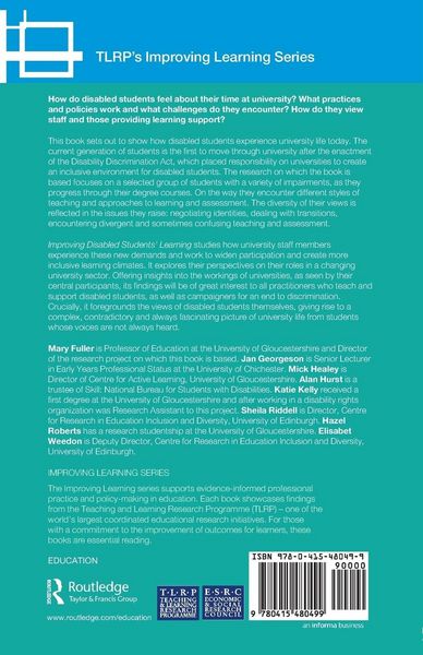 Produktbild: Improving Disabled Students' Learning