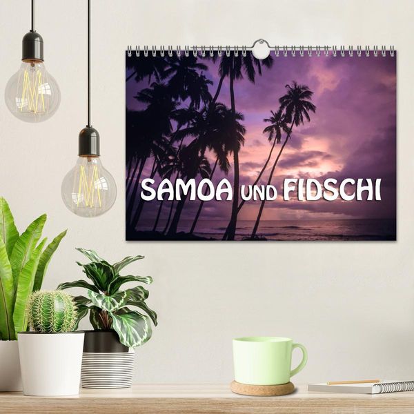Produktbild: Samoa und Fidschi (Wandkalender 2026 DIN A4 quer), CALVENDO Monatskalender