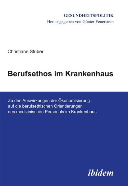 Produktbild: Berufsethos im Krankenhaus