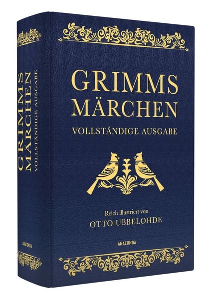 Produktbild: Grimms M&auml;rchen (Cabra-Lederausgabe)
