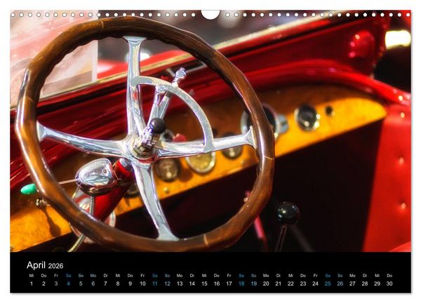 Produktbild: CLASSIC COCKPITS - Funktionale Kunstwerke aus einer anderen Zeit (Wandkalender 2026 DIN A3 quer), CALVENDO Monatskalender