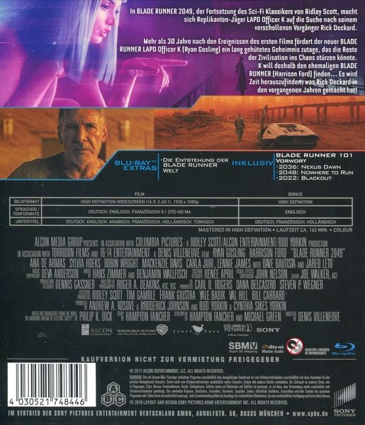 Produktbild: Blade Runner 2049