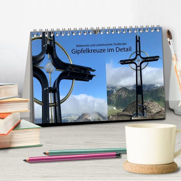 Produktbild: Bekannte und unbekannte S&uuml;dtiroler Gipfelkreuze im Detail (Tischkalender 2026 DIN A5 quer), CALVENDO Monatskalender