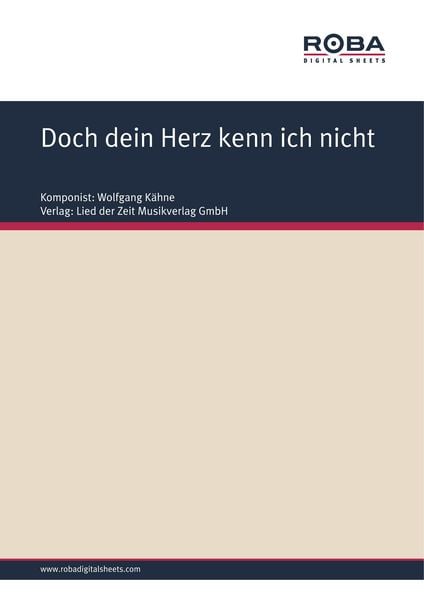 Produktbild: Doch dein Herz kenn ich nicht