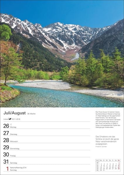 Produktbild: Berge Wochenplaner 2027 - 53 faszinierende Fotografien