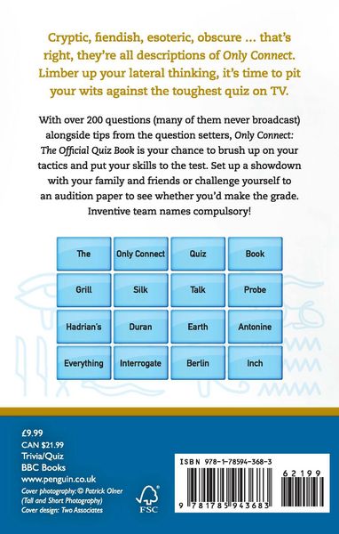 Produktbild: Only Connect: The Official Quiz Book