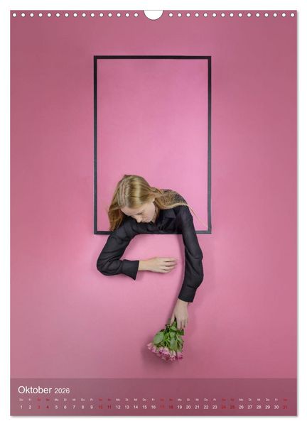 Produktbild: framed portraits - fine art Fotografie von Michael Allmaier (Wandkalender 2026 DIN A3 hoch), CALVENDO Monatskalender