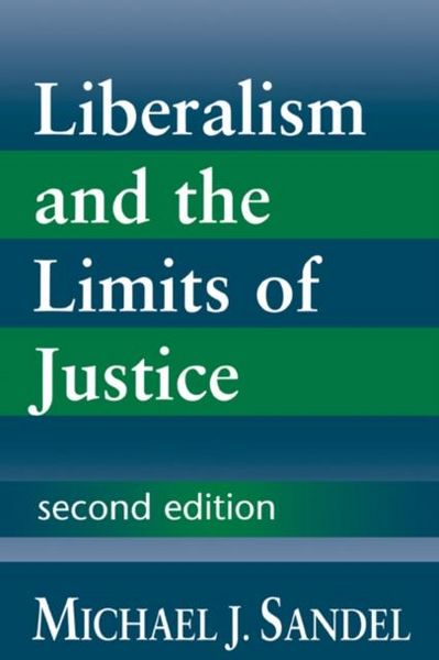 Produktbild: Liberalism and the Limits of Justice