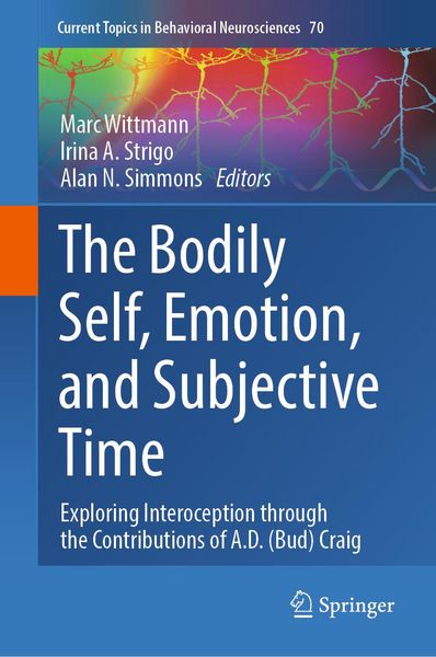 Produktbild: The Bodily Self, Emotion, and Subjective Time