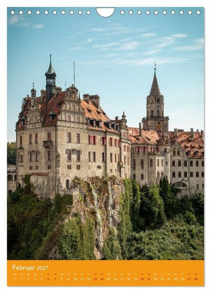 Produktbild: Schloss und mehr in Sigmaringen (Wandkalender 2027 DIN A4 hoch), CALVENDO Monatskalender