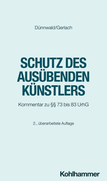 Produktbild: Schutz des aus&uuml;benden K&uuml;nstlers