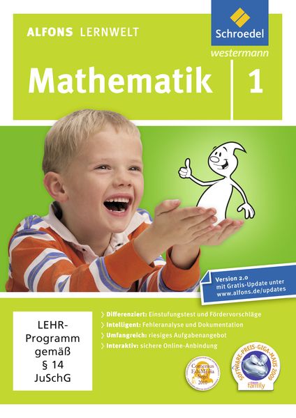 Alfons Lernwelt - Mathematik 1: Ausgabe 2009 (PC+MAC)