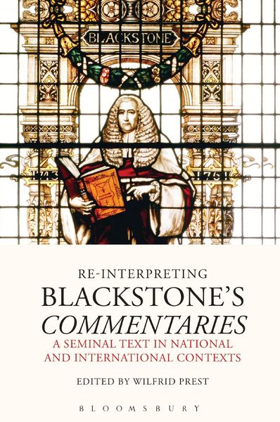 Produktbild: Re-Interpreting Blackstone's Commentaries,