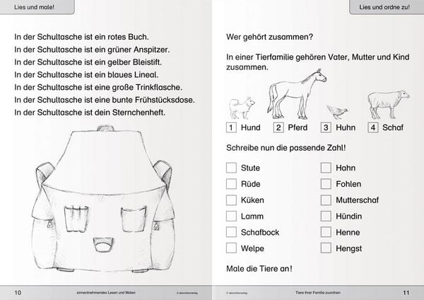 Produktbild: Ich kann lesen 2 - Sch&uuml;lerarbeitsheft f&uuml;r die 1. und 2. Klasse