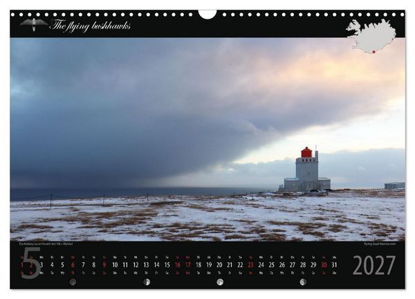 Produktbild: Island Blickwinkel 2027 (Wandkalender 2027 DIN A3 quer), CALVENDO Monatskalender