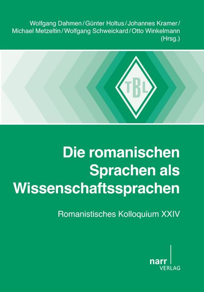 Produktbild: Die romanischen Sprachen als Wissenschaftssprachen