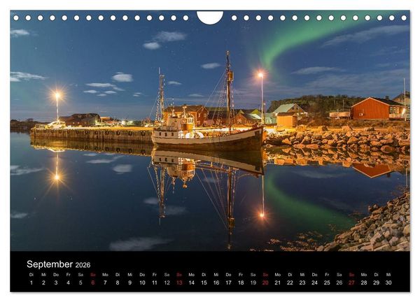 Produktbild: LOFOTEN - Inselparadies im Norden Norwegens (Wandkalender 2026 DIN A4 quer), CALVENDO Monatskalender