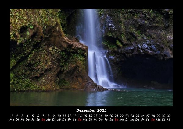 Produktbild: Wasserf&auml;lle 2025 Fotokalender DIN A3