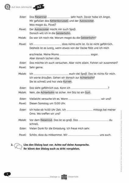 Produktbild: Dialoge im DaZ-Unterricht