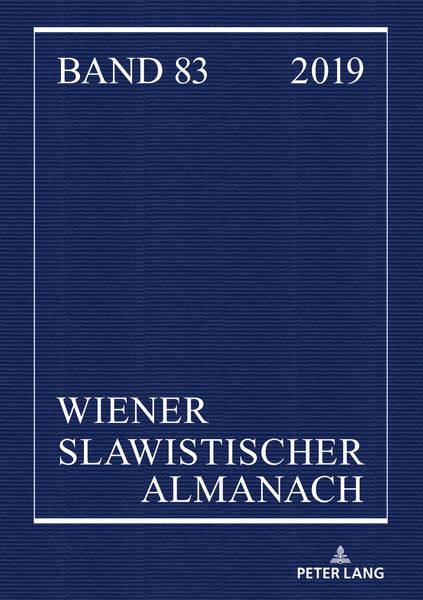 Produktbild: Wiener Slawistischer Almanach Band 83/2019