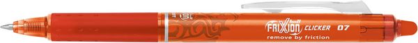 Produktbild: PILOT Roller FriXion Clicker, orange