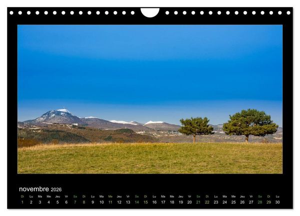 Produktbild: L'Auvergne est belle (Calendrier mural 2026 DIN A4 vertical), CALVENDO calendrier mensuel