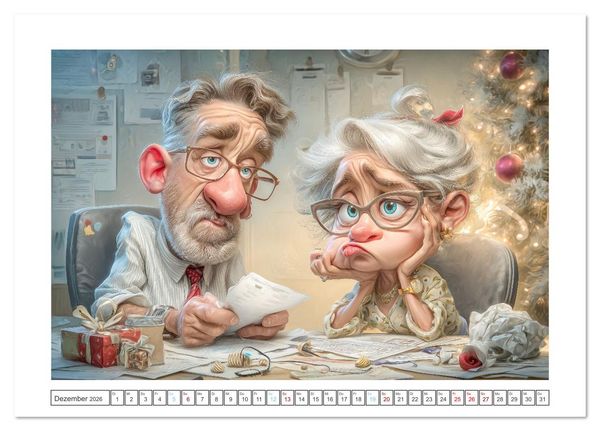 Produktbild: Pause ist, wenn der Drucker druckt (Tischkalender 2026 DIN A5 quer), CALVENDO Monatskalender