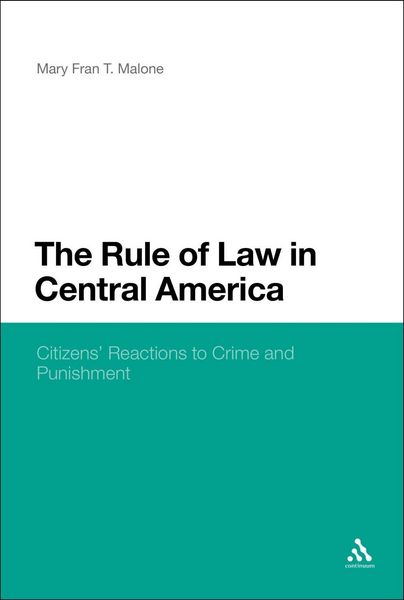 Produktbild: The Rule of Law in Central America