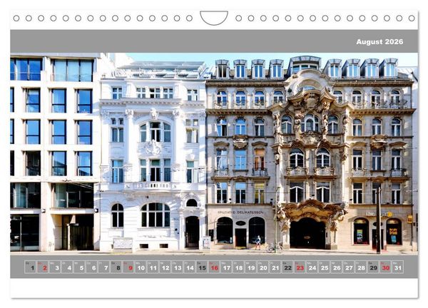 Produktbild: Berlin Fassade (Wandkalender 2026 DIN A4 quer), CALVENDO Monatskalender