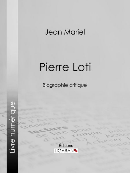Produktbild: Pierre Loti
