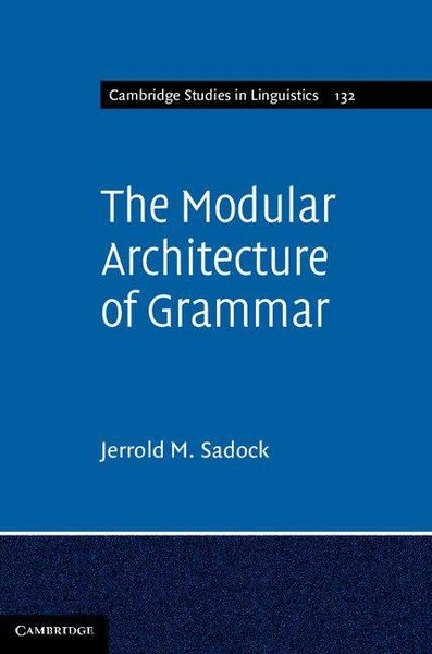 Produktbild: The Modular Architecture of Grammar