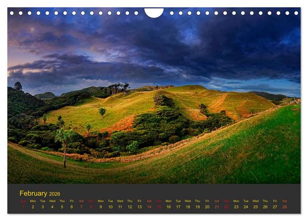 Produktbild: Spirit of New Zealand (Wall Calendar 2026 DIN A4 landscape), CALVENDO 12 Month Wall Calendar